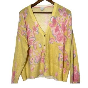 Sundance Dahlia Bloom Cardigan Sweater XXL